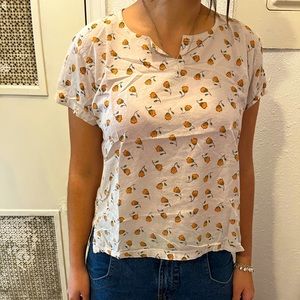 Vintage Boho Floral Blouse
Tagged as a Large but fits more like a small/medium